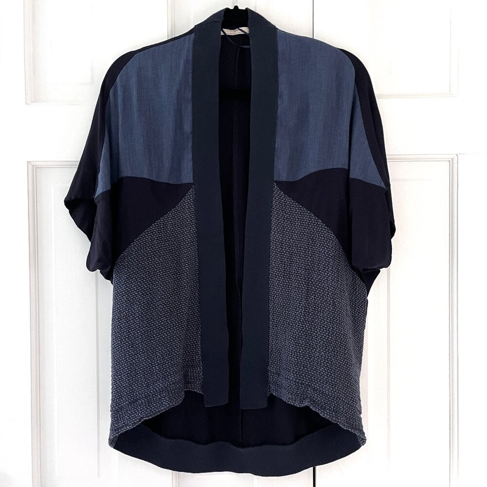 ZARA open front | color block | cardigan